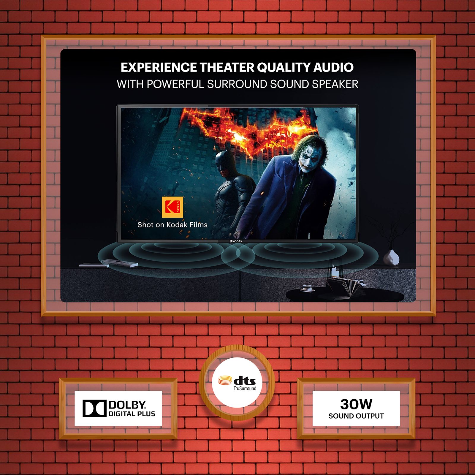 Buy Kodak 9xpro 106 Cm 42 Inch Full Hd Led Smart Android Tv With Dolby Audio Online Croma 7405